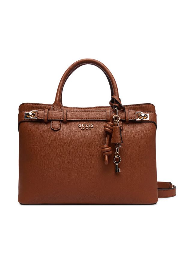 Guess Torebka Gregoria HWBG85 46070 Brązowy. Kolor: brązowy. Materiał: skórzane