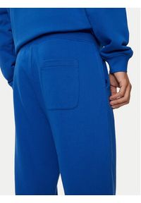 United Colors of Benetton - United Colors Of Benetton Spodnie dresowe 342ZUF01B Niebieski Regular Fit. Kolor: niebieski. Materiał: bawełna #5