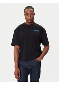 Hugo - HUGO T-Shirt Nilte 50542810 Czarny Loose Fit. Kolor: czarny. Materiał: bawełna