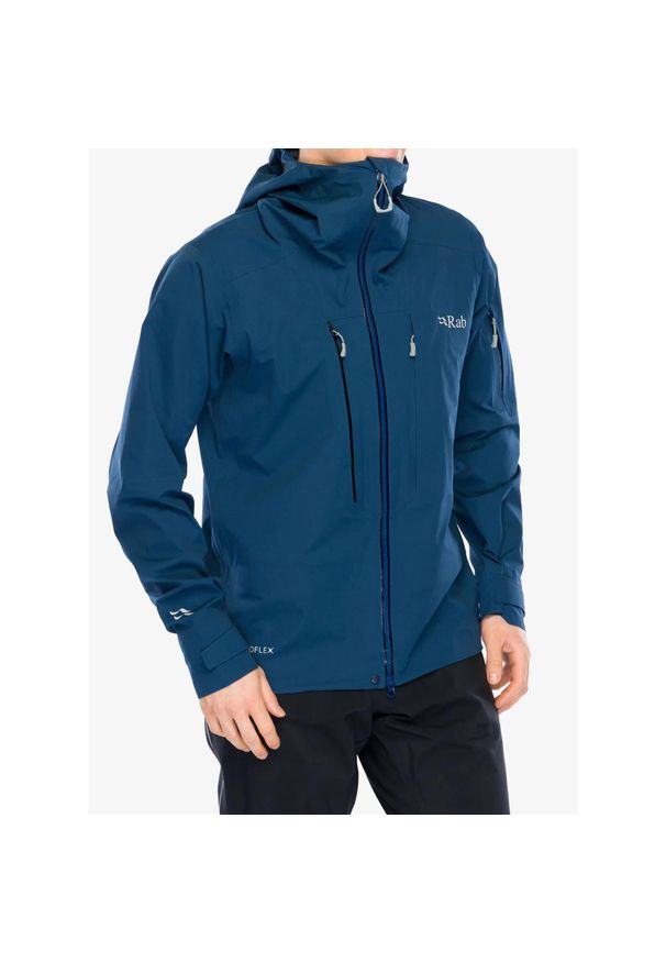 Kurtka z membraną męska Rab Khroma Kinetic Jacket. Kolor: niebieski