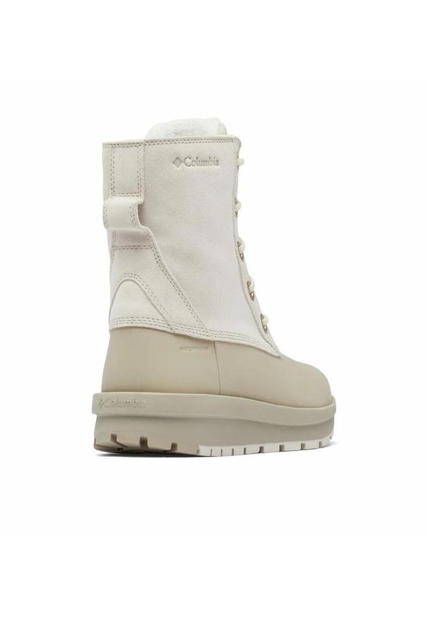columbia - Buty Zimowe Damskie Columbia Moritza Shield Omni-Heat. Kolor: beżowy. Materiał: materiał. Sezon: zima. Styl: sportowy