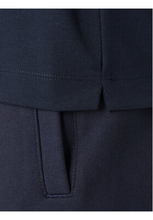 EA7 Emporio Armani Polo 7M001359 AF13862 UB102 Granatowy Slim Fit. Typ kołnierza: polo. Kolor: niebieski. Materiał: syntetyk