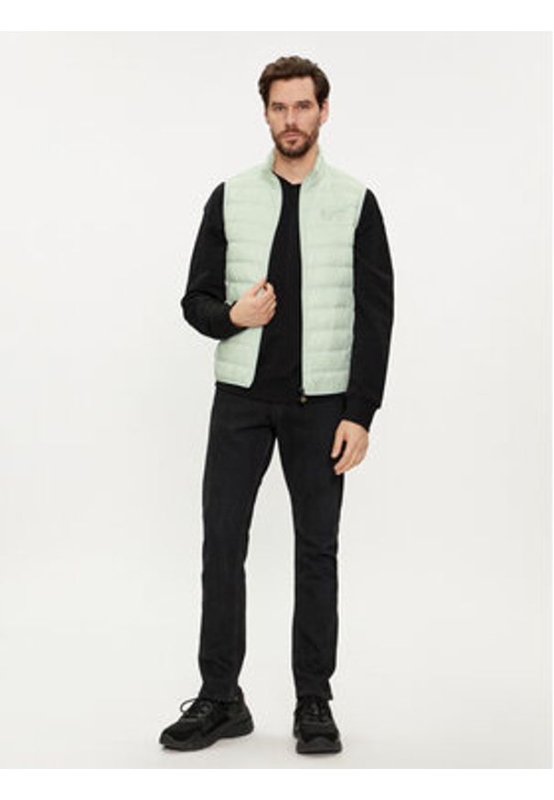 EA7 Emporio Armani Kamizelka 8NPQ01 PN29Z 1133 Zielony Regular Fit. Kolor: zielony. Materiał: syntetyk