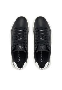 Calvin Klein Jeans Sneakersy Chunky Cupsole Low Mg YW0YW01769 Czarny. Kolor: czarny. Materiał: skóra