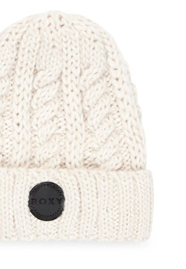 Roxy Czapka Tram ERJHA04416 Écru. Kolor: kremowy. Materiał: akryl