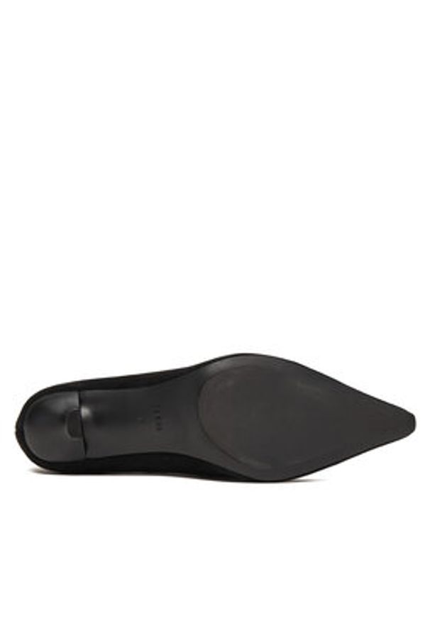 Guess Czółenka FLFDNR SUE08 Czarny. Kolor: czarny. Materiał: zamsz, skóra