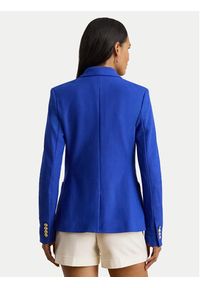 Lauren Ralph Lauren - LAUREN RALPH LAUREN Marynarka 200797305032 Niebieski Slim Fit. Kolor: niebieski. Materiał: bawełna #2