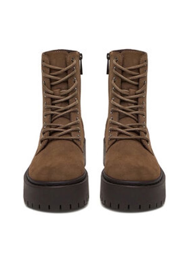 DeeZee Trzewiki CEO-HY13123-1 Brązowy. Kolor: brązowy. Materiał: materiał