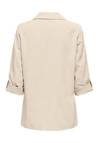 only - ONLY Marynarka Aris 15310839 Szary Loose Fit. Kolor: szary. Materiał: wiskoza #5