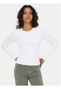 only - ONLY Bluzka Val 15371305 Biały Regular Fit. Kolor: biały. Materiał: bawełna #2