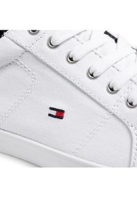 TOMMY HILFIGER - Tommy Hilfiger Sneakersy Iconic Long Lace Sneaker FM0FM01536 Biały. Kolor: biały. Materiał: materiał
