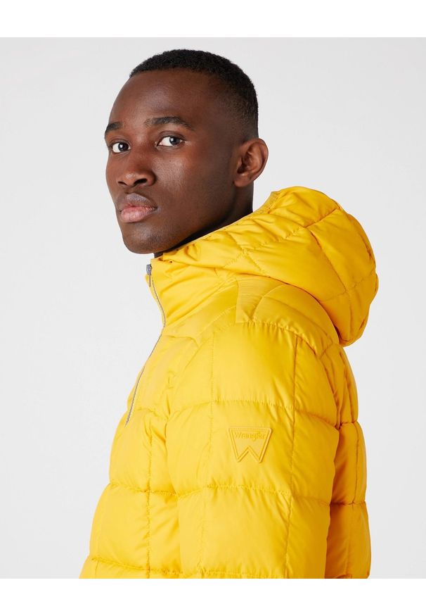 Wrangler - MĘSKA KURTKA PRZEJŚCIOWA WRANGLER THE PUFFER GOLDEN ROD W4C6WRX1K 112129099