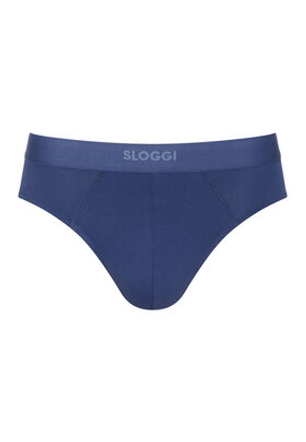 Sloggi Komplet 2 par slipów 10222378 Niebieski. Kolor: niebieski. Materiał: bawełna