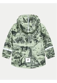 Reima Kurtka przeciwdeszczowa Koski 5100024A Zielony Regular Fit. Kolor: zielony. Materiał: syntetyk