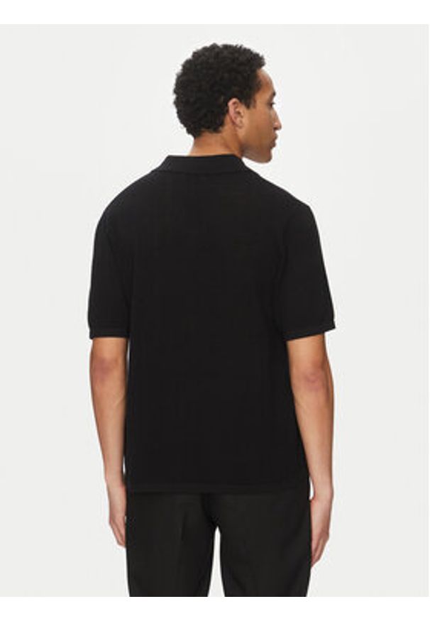 Jack & Jones Koszula Orion 12268226 Czarny Relaxed Fit. Kolor: czarny. Materiał: bawełna, syntetyk