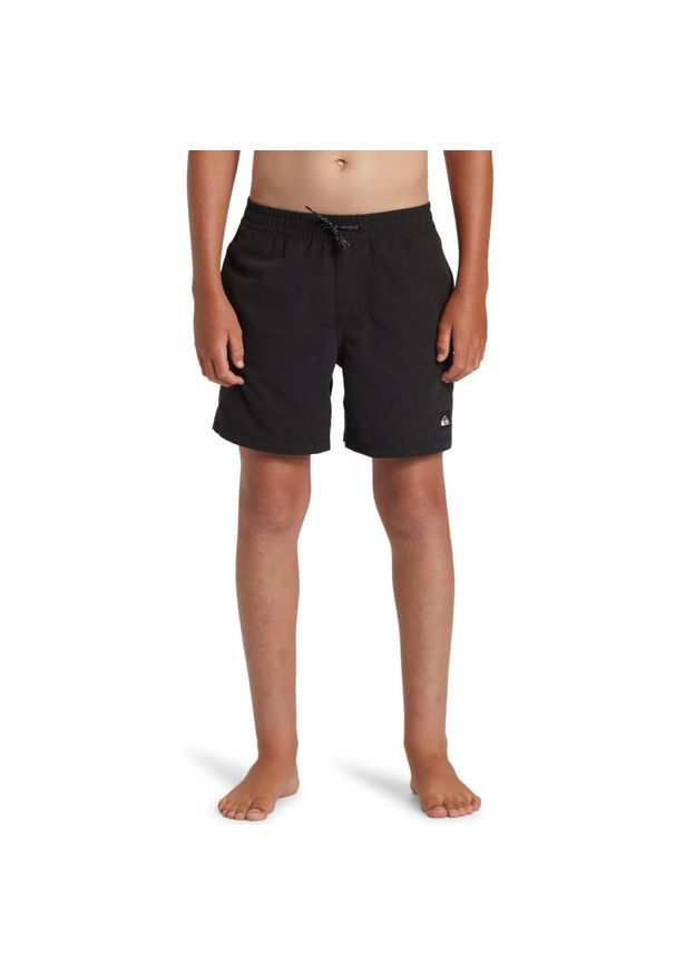 Quiksilver - Szorty kąpielowe EVERYDAY SOLID VOLLEY. Kolor: wielokolorowy, brązowy, zielony. Materiał: poliester