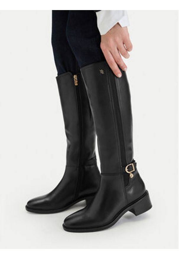 MEXX Kozaki CEO-MX/045C-WI44 Czarny. Kolor: czarny. Materiał: skóra