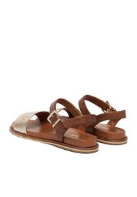 U.S. Polo Assn. Sandały EO-ADELI001W/6L1 Złoty. Kolor: złoty. Materiał: skóra #7