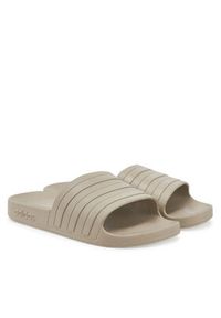 Adidas - adidas Klapki adilette IE1456 Beżowy. Kolor: beżowy #4