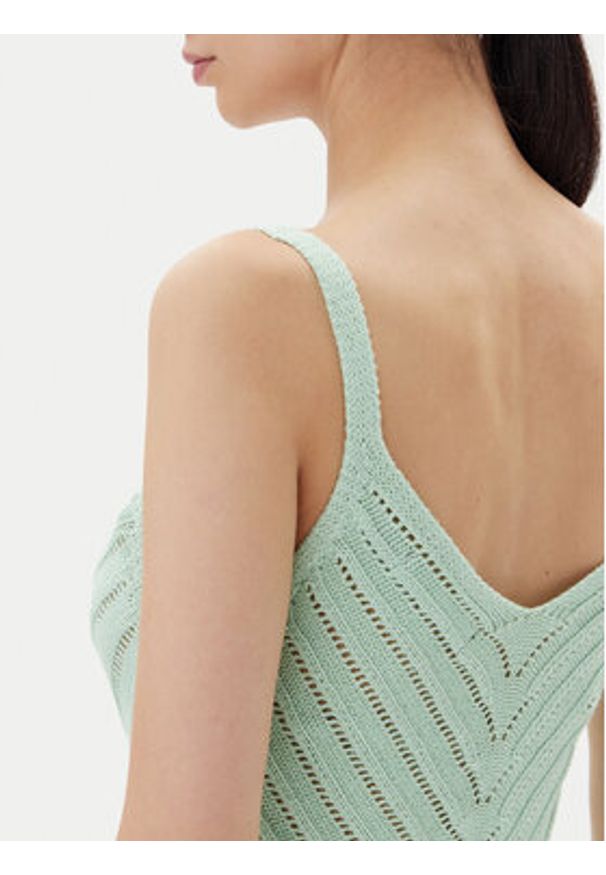 Vero Moda Top Peru 10326463 Zielony Regular Fit. Kolor: zielony. Materiał: bawełna