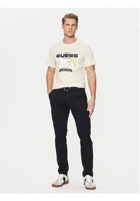 Guess T-Shirt M5RI10 I3Z14 Écru Regular Fit. Materiał: bawełna #3