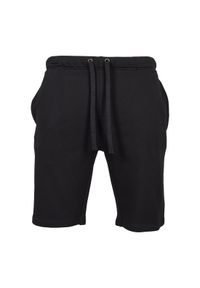 Urban Classics - Szorty Urban Classic basic sweat. Kolor: czarny. Długość: krótkie. Sezon: lato #1
