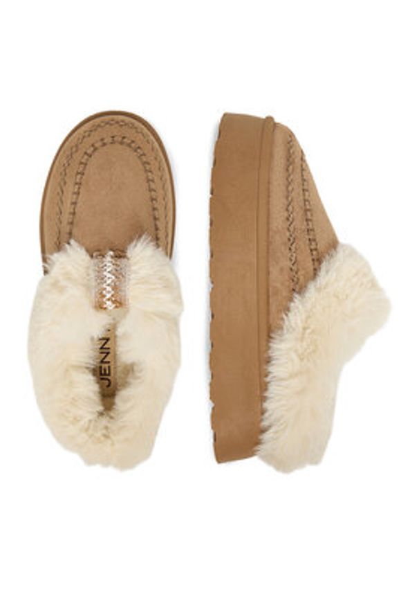 Jenny - JENNY Śniegowce CEO-WSX23-24 Beżowy. Kolor: beżowy. Materiał: materiał