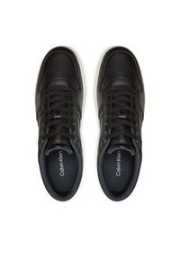 Calvin Klein Sneakersy Low Top Lace Up Logo HM0HM01491 Czarny. Kolor: czarny. Materiał: skóra #6