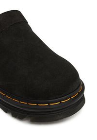 Dr. Martens Klapki Zebzag DM31657001 Czarny. Kolor: czarny. Materiał: skóra, nubuk #4