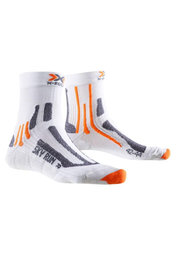 Skarpety X-Socks Sky Run Silver X20433. Materiał: mesh, włókno. Sport: bieganie