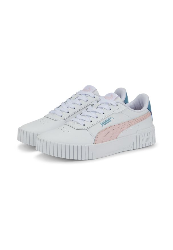 Buty dla dzieci Puma Carina 2.0 Jr. Kolor: biały, różowy, niebieski, wielokolorowy. Sezon: lato