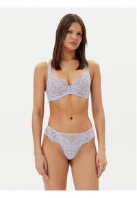 Hunkemöller Biustonosz z fiszbiną Daisy 301148 Fioletowy. Kolor: fioletowy. Materiał: syntetyk