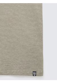 Big-Star - Koszulka męska w drobne paski khaki Fredriser 303. Okazja: na co dzień, do pracy. Kolor: zielony. Materiał: dzianina, jeans. Wzór: paski. Styl: casual #2