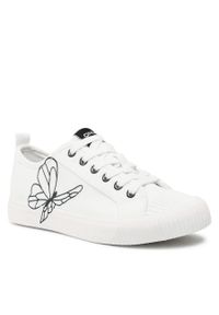 Trampki ONLY Shoes Onlsunny-9 15288087 White. Kolor: biały. Materiał: materiał