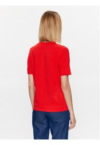 Olsen T-Shirt 11104490 Czerwony Regular Fit. Kolor: czerwony. Materiał: bawełna #3