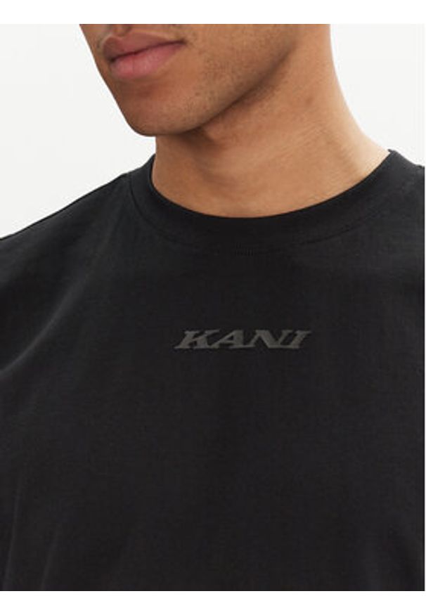 Karl Kani T-Shirt Retro T&L 60300333 Czarny Regular Fit. Kolor: czarny. Materiał: bawełna. Styl: retro