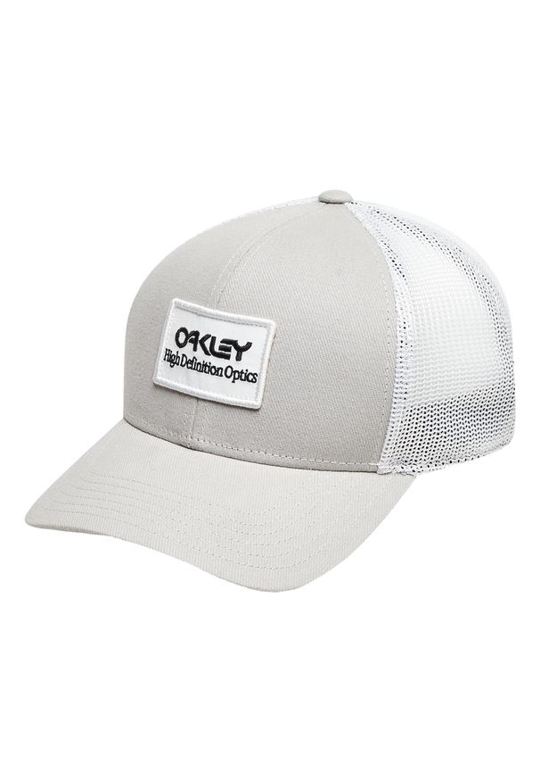 Czapka z Daszkiem unisex Oakley B1B HDO Patch Trucker. Kolor: szary