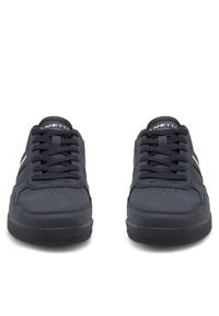 Lanetti Sneakersy MP07-11728-03 Granatowy. Kolor: niebieski. Materiał: skóra
