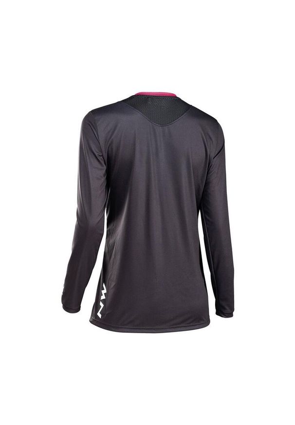 Koszulka rowerowa damskie NORTHWAVE EDGE WOMAN JRS LONG SLEEVE. Kolor: różowy. Długość rękawa: długi rękaw