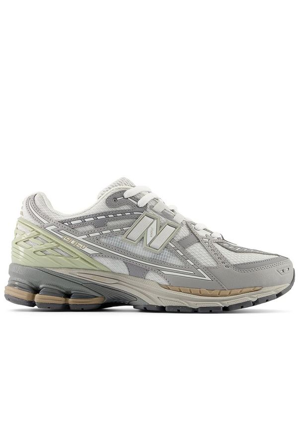 Buty New Balance M1906NB - szare. Kolor: szary. Materiał: guma, materiał, skóra, syntetyk. Szerokość cholewki: normalna. Sport: turystyka piesza