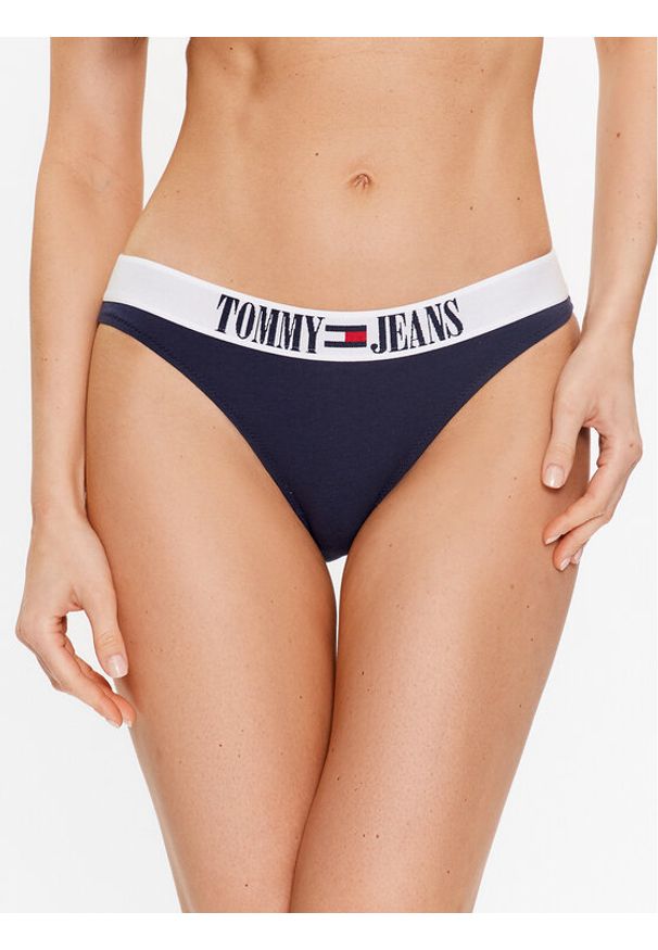 Tommy Jeans Figi klasyczne UW0UW04208 Granatowy. Kolor: niebieski. Materiał: bawełna