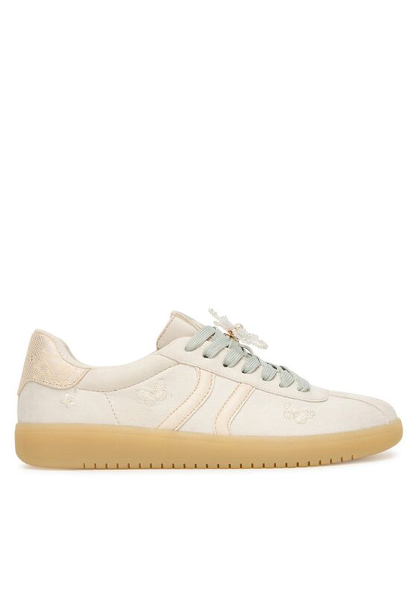 Aldo Sneakersy Chicsneaker 14296275 Beżowy jasny. Kolor: beżowy. Materiał: materiał