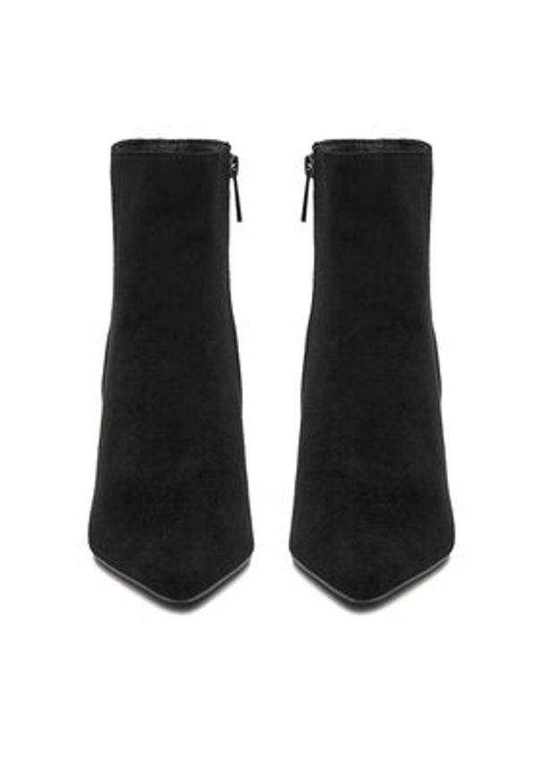 Jenny - JENNY Botki CEO-R25AW09002-B Czarny. Kolor: czarny. Materiał: materiał