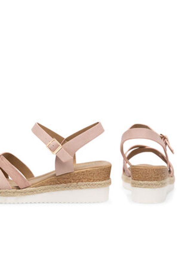 Clara Barson Espadryle WYL0510-04 Różowy. Kolor: różowy. Materiał: syntetyk