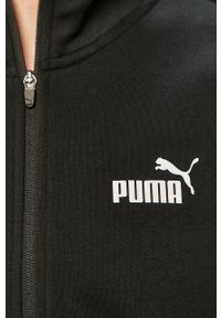 Puma - Dres. Kolor: czarny. Materiał: dresówka. Wzór: gładki #5