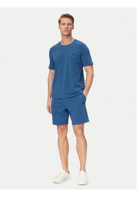 BOSS Szorty sportowe Mix&Match 50515314 Niebieski Regular Fit. Kolor: niebieski. Materiał: bawełna. Styl: sportowy #4
