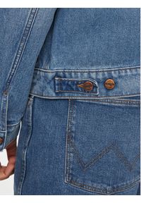 Wrangler Kurtka jeansowa 124MJ 112350476 Niebieski Regular Fit. Kolor: niebieski. Materiał: bawełna #2