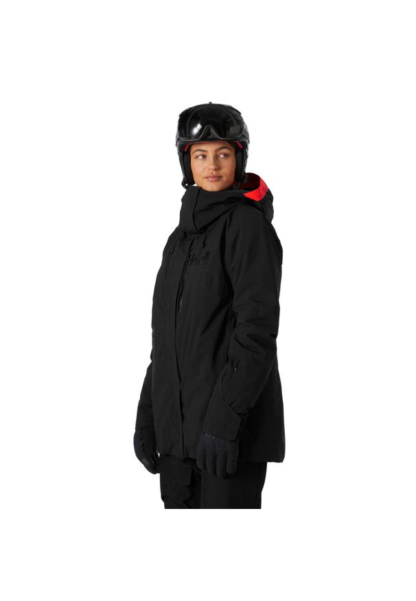 Kurtka narciarska damska Helly Hansen W Powshot Jacket. Kolor: czarny. Sport: narciarstwo