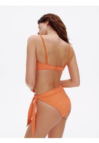 Reserved - Dół od bikini - pomarańczowy. Kolor: pomarańczowy. Materiał: materiał