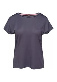 Hi-tec - T-shirt Damski Z Krótkim Rękawem Hine. Kolor: szary. Długość rękawa: krótki rękaw. Długość: krótkie